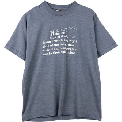 古着 90年代 フルーツオブザルーム FRUIT OF THE LOOM メッセージプリントTシャツ USA製 メンズL相当 ヴィンテージ/eaa649679