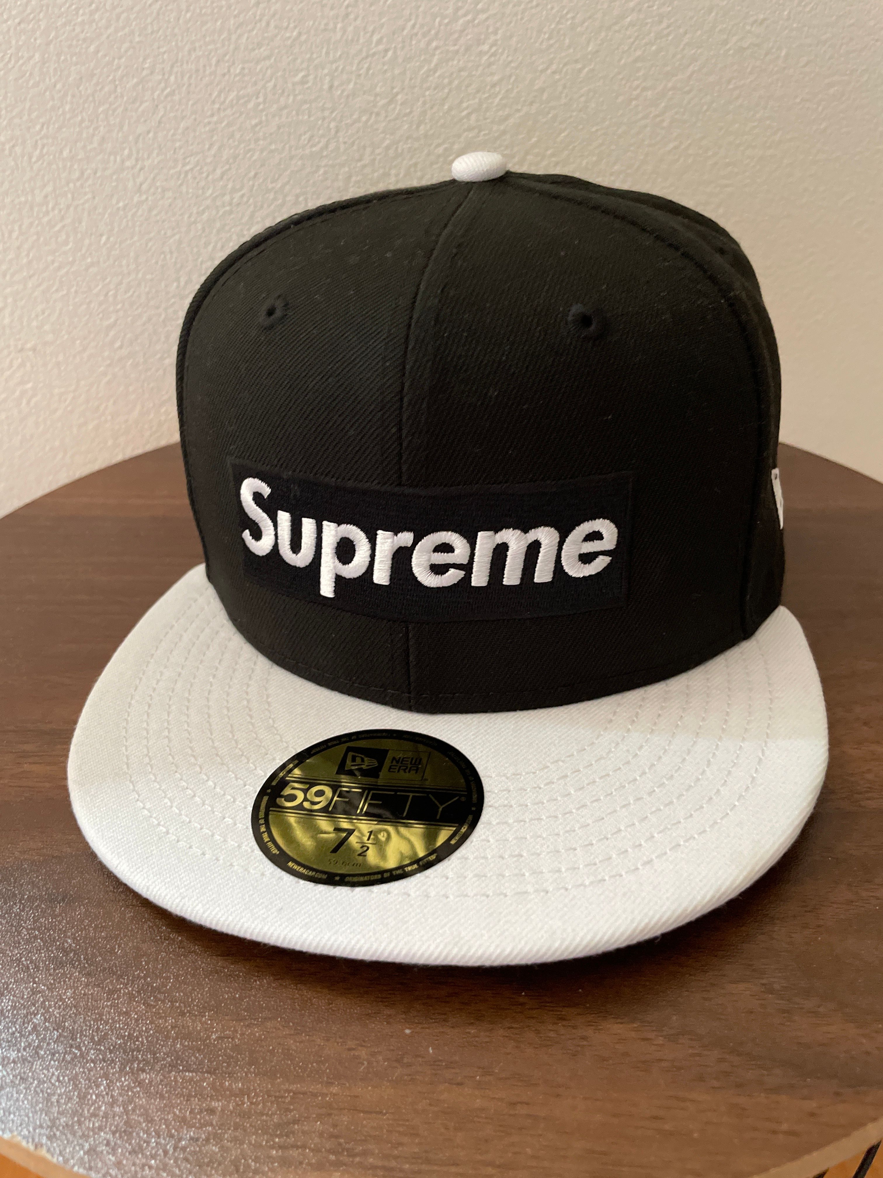 Supreme 2-Tone Box Logo New Era "Black"