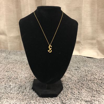 Dior CD Logo Necklace "Gold"