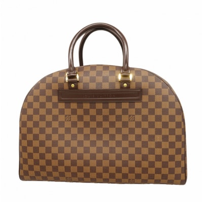 【6dc3963】ルイヴィトン ハンドバッグ ダミエ ノリータ24 N41454 エベヌ【中古】レディース