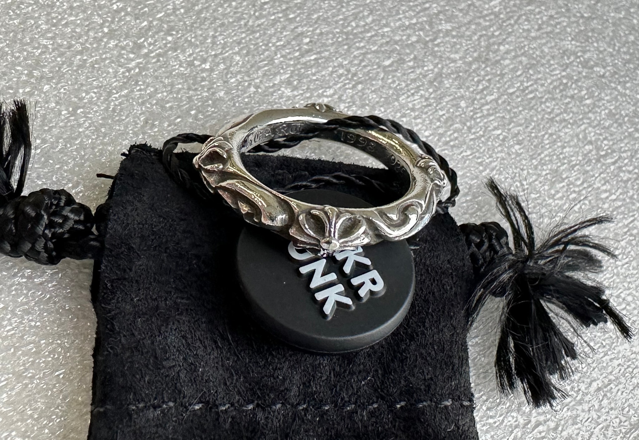 Chrome Hearts SBT Band Ring "Silver"