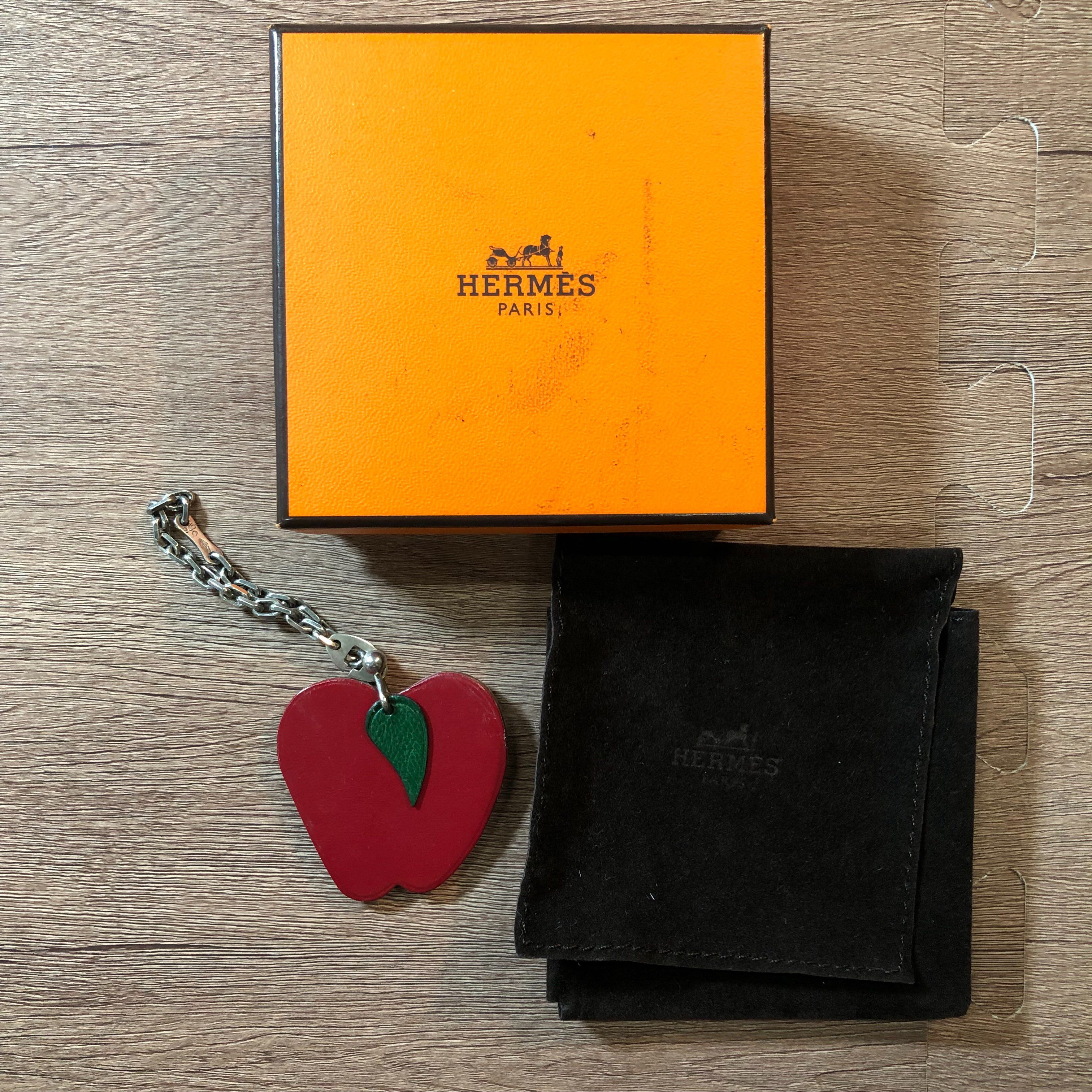 Hermes Apple Charm