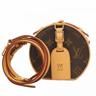 【6dd5328】ルイヴィトン ショルダーバッグ モノグラム ミニボワットシャポー M44699 ブラウン【中古】レディース