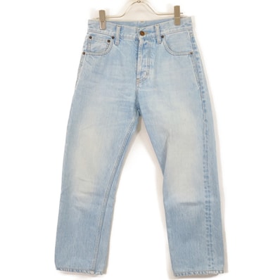 サンローランパリ 648437 20年 ライトブルー デニムパンツ 35