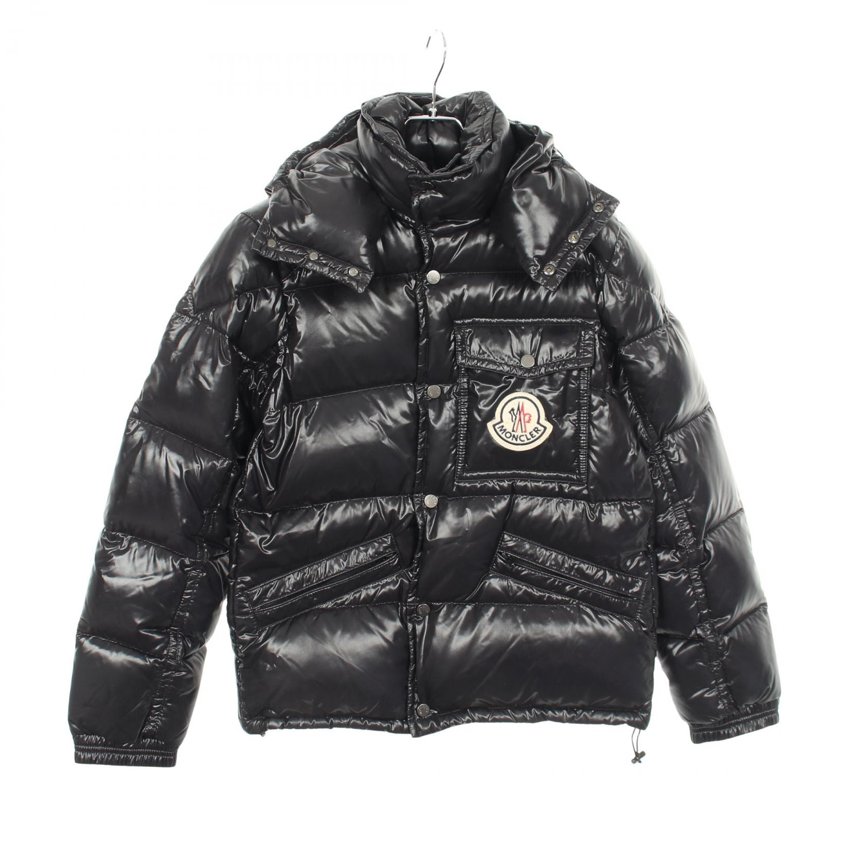 モンクレール MONCLER K2 ダウンジャケット 衣料品 アウター ナイロン メンズ ブラック系 41303 【中古】