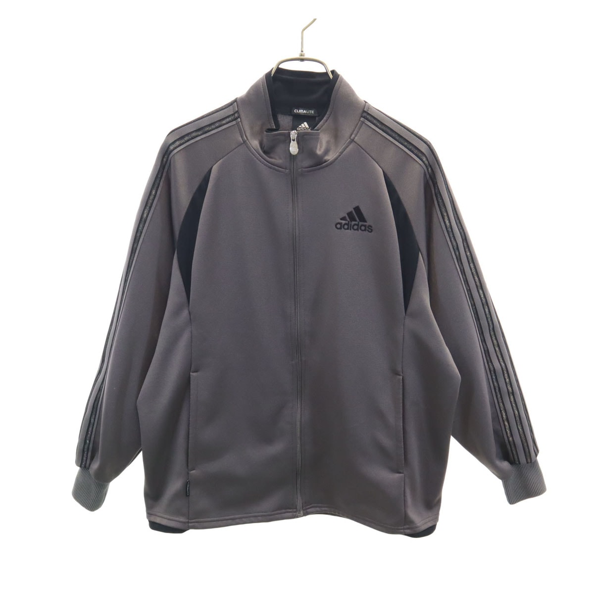 adidas アディダス ジャージジャケット 160cm グレー系