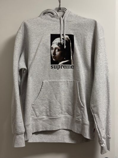 Supreme Pearl Hooded Sweatshirt "Grey"