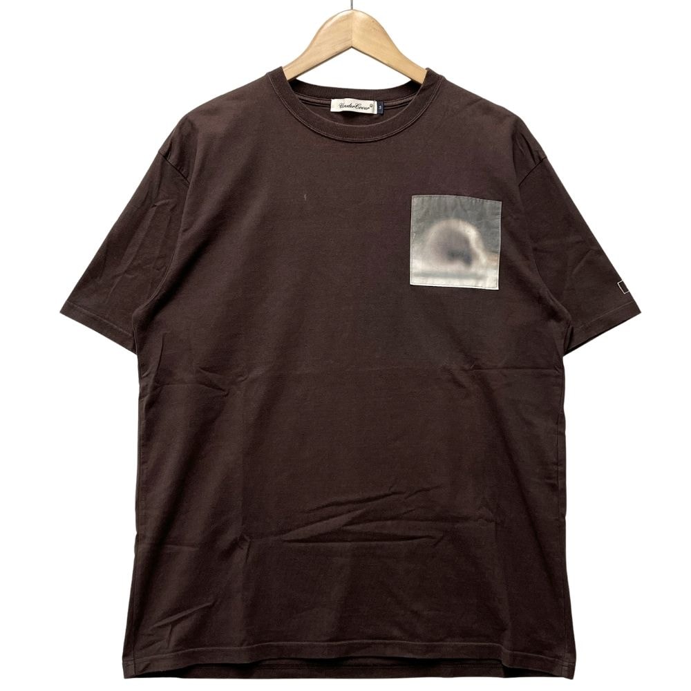 UNDERCOVER アンダーカバー UC1E3813 TEE Bosisio プリントパッチ Skull 半袖Tシャツ 56563