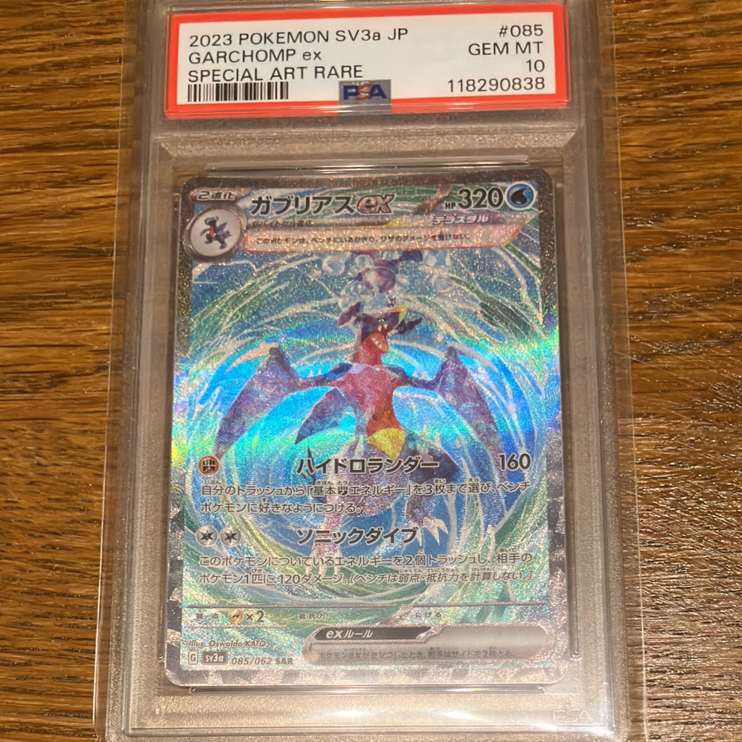 ガブリアスex SAR[SV3a 085/062](強化拡張パック「レイジングサーフ」)