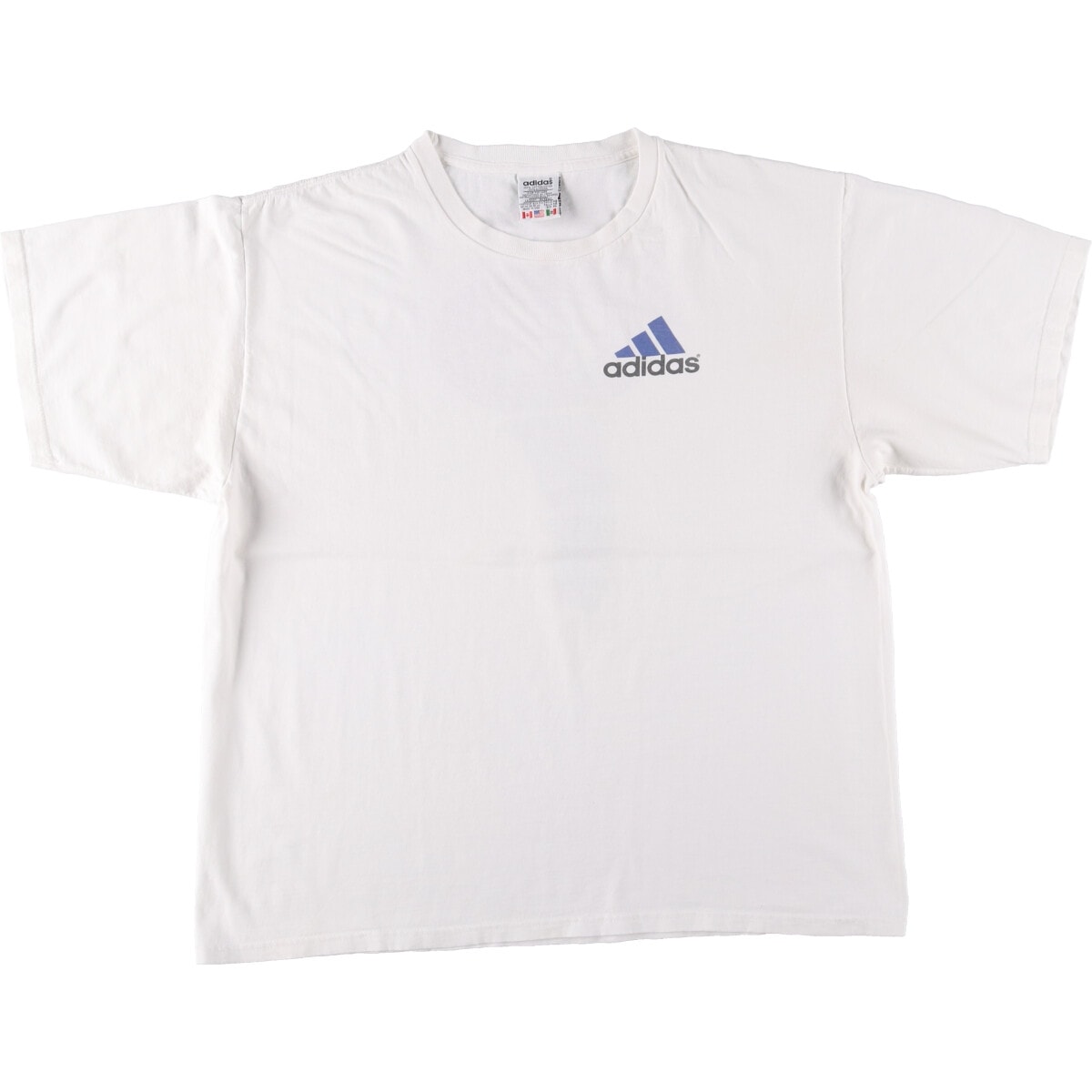 古着 80年代 アディダス adidas バックプリント ロゴプリントTシャツ USA製 メンズXL相当 ヴィンテージ/eaa542914