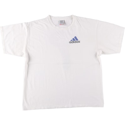古着 80年代 アディダス adidas バックプリント ロゴプリントTシャツ USA製 メンズXL相当 ヴィンテージ/eaa542914