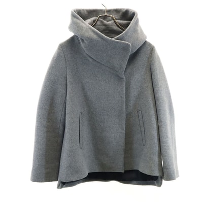 ZARA BASIC ザラベーシック コート S グレー