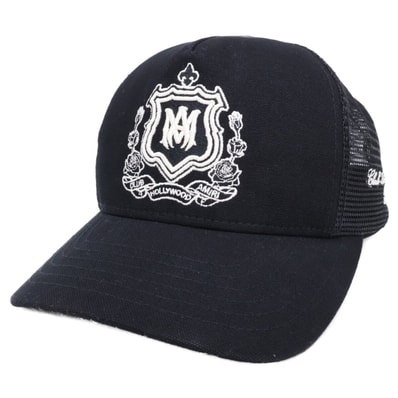 アミリ 【美品】25AW SRAMHATR1037SMRBC010 MA CREST TRUCKER HAT トラッカーハット
