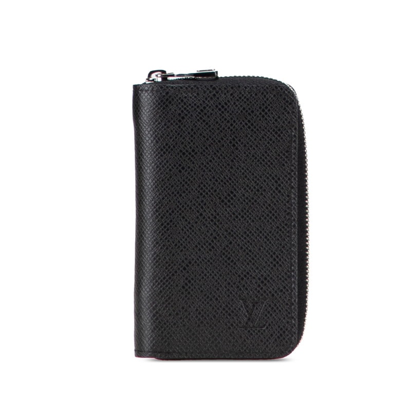 ルイ ヴィトン タイガ ジッピーコインパース コインケース M32832 アルドワーズ ブラック レザー メンズ LOUIS VUITTON 【中古】