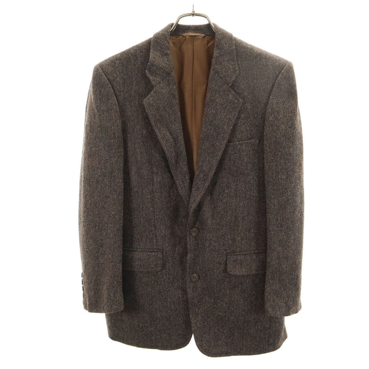 Christian Dior クリスチャンディオール 90s ウールブレンド オールド テーラードジャケット 88-76-165 グレー