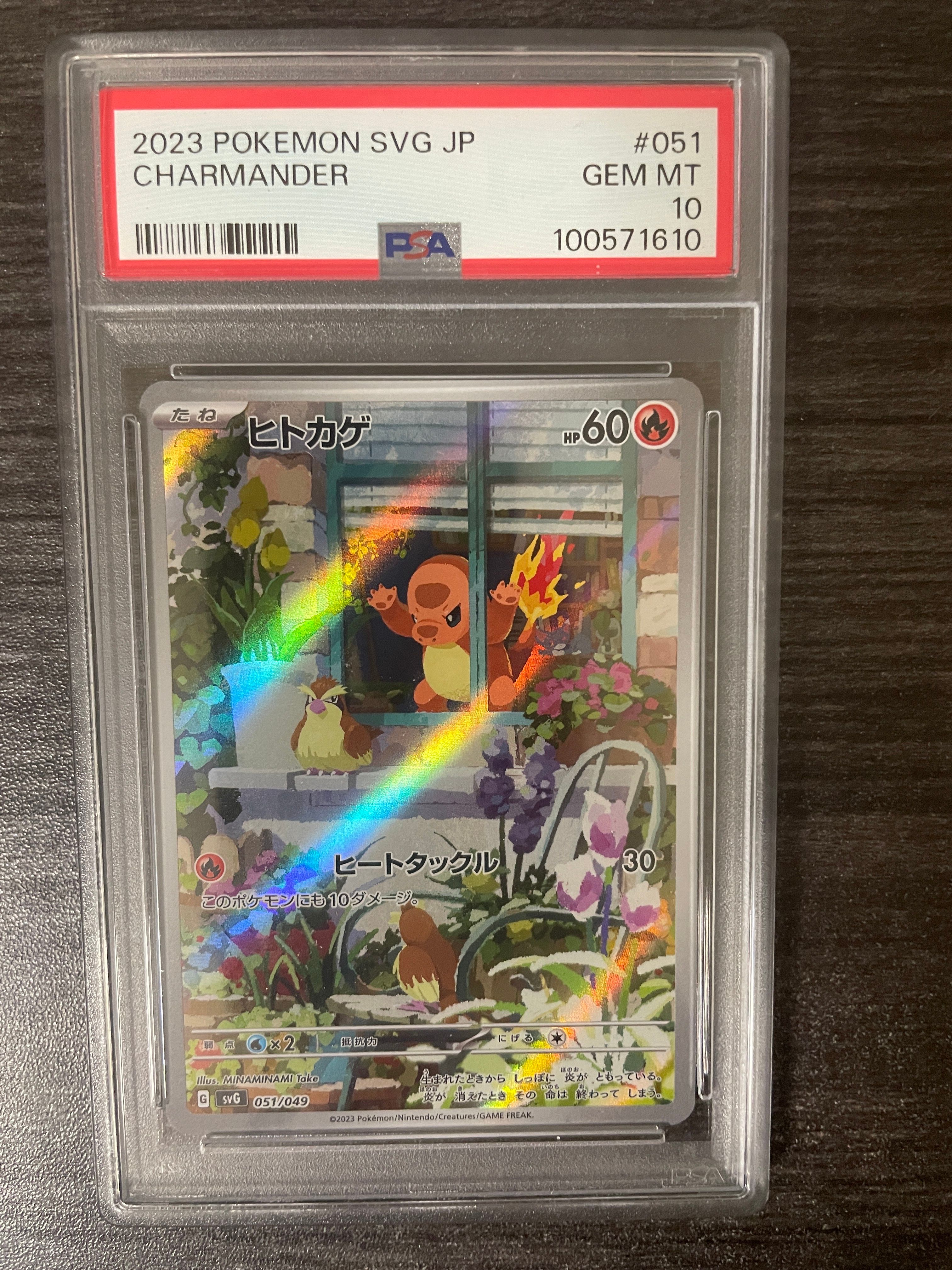 ヒトカゲ :フルイラスト [SVG 051/049](スペシャルデッキセットex「フシギバナ・リザードン・カメックス」)