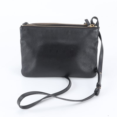 ■美品 セリーヌトリオ ショルダーバッグ レザー