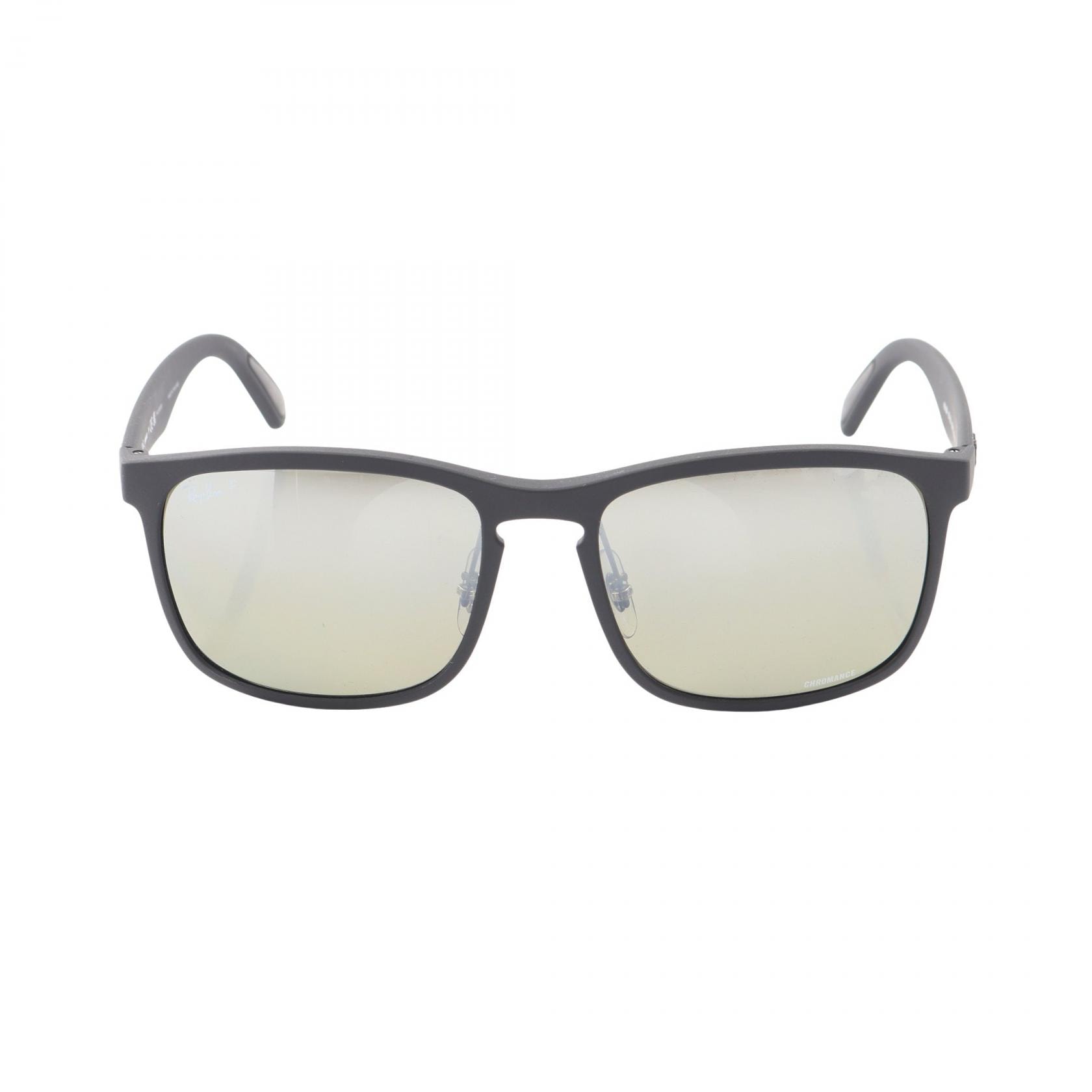 レイバン Ray-Ban POLARIZED+ LENSES サングラス 衣料品 プラスチック メンズ レディース ブラック系 【中古】