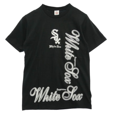 Supreme シュプリーム 25AW MLB Teams Tee White Sox ホワイトソックス Tシャツ ブラック系 S【極上美品】【中古】