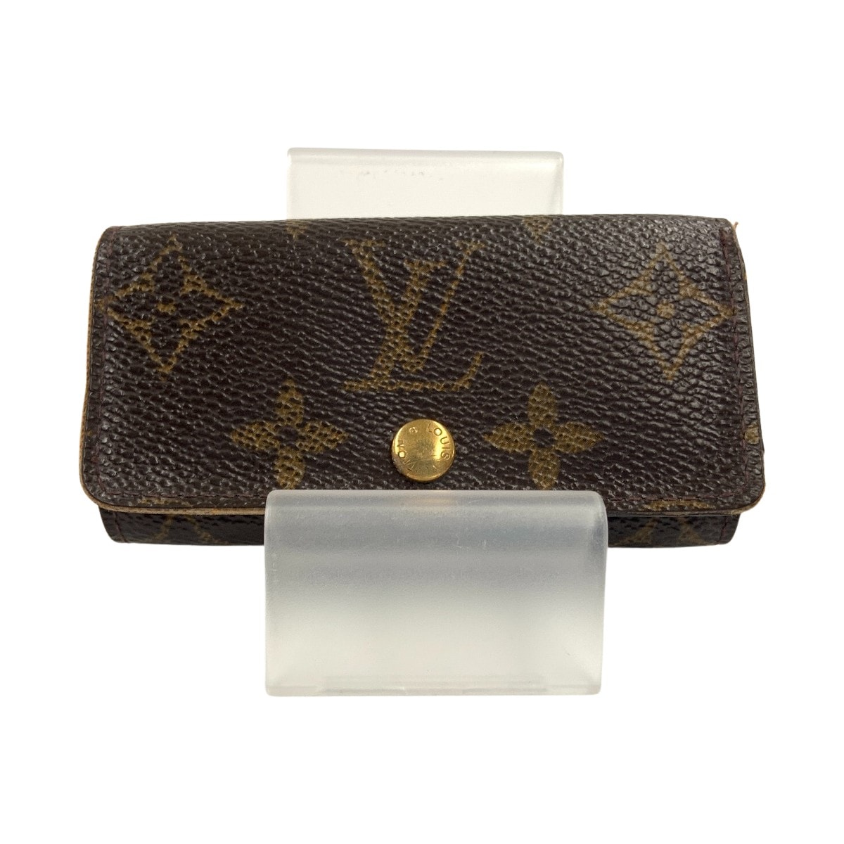 LOUIS VUITTON ルイヴィトン モノグラム ミュルティクレ4 4連キーケース M69517 ブラウン 現状渡し ジャンク品