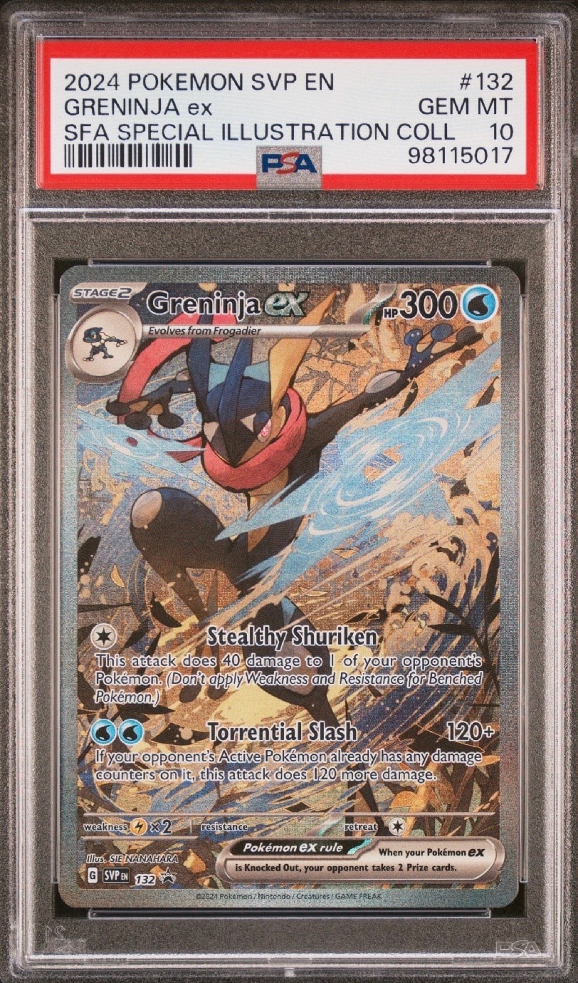 PSA9】ゲッコウガex P [SVP EN 132]【英語版】(スカーレット