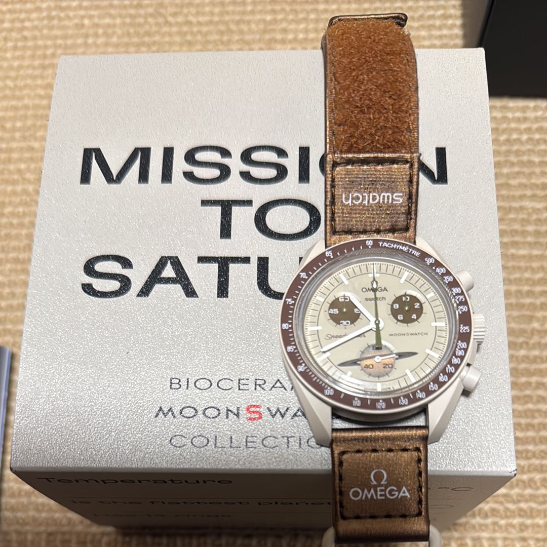 Swatch × Omega Mission to Saturn
