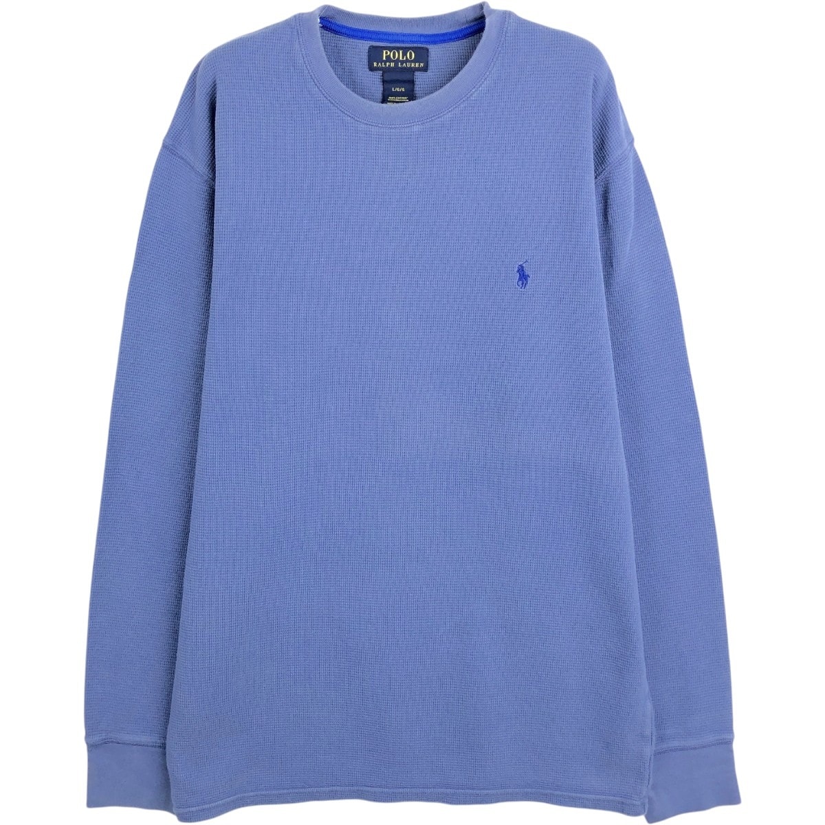 古着 ラルフローレン Ralph Lauren POLO RALPH LAUREN サーマルロンT ワッフル メンズL相当/eaa662151