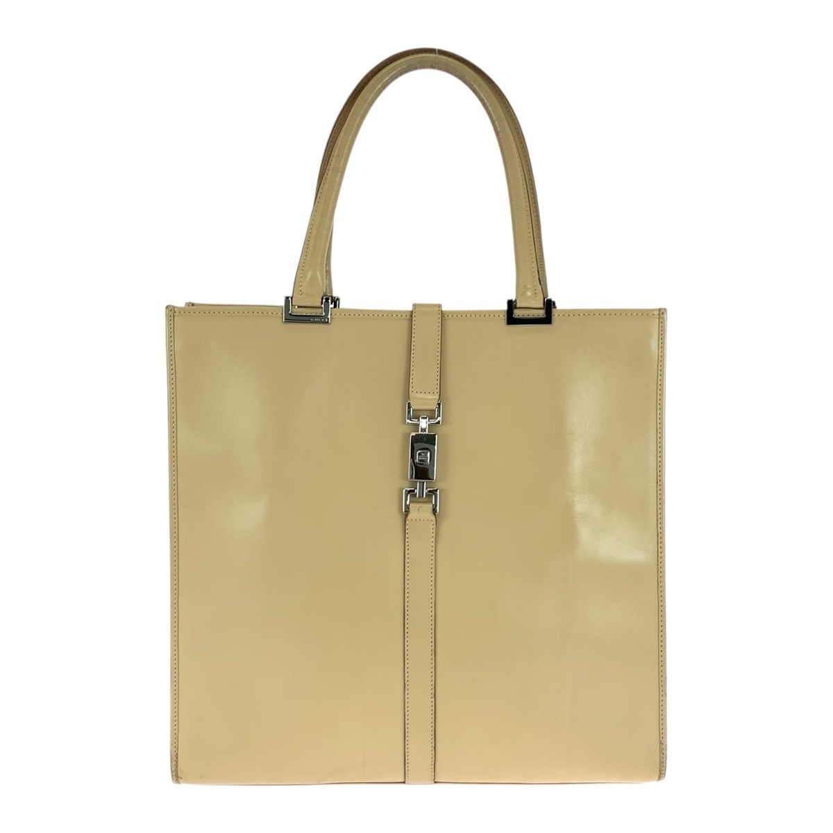 B (目立った傷や汚れなし)】GUCCI グッチ ジャッキー ベージュ