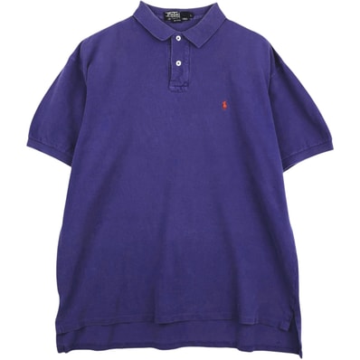 古着 ラルフローレン Ralph Lauren POLO by Ralph Lauren 半袖 ポロシャツ USA製 メンズL相当/eaa643548