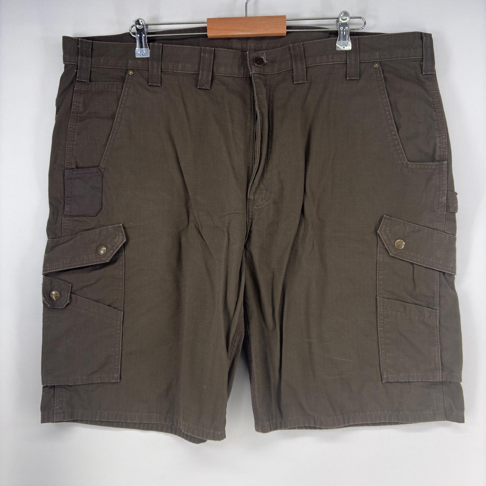 古着 カーハート Carhartt ショートパンツ ワーク カーゴ ペインター リップストップ ハーフパンツ w44 ブラウン メンズ