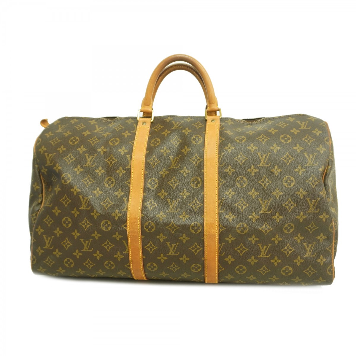 【6dd4322】ルイヴィトン ボストンバッグ モノグラム キーポル55 M41424 ブラウン【中古】メンズ レディース ユニセックス