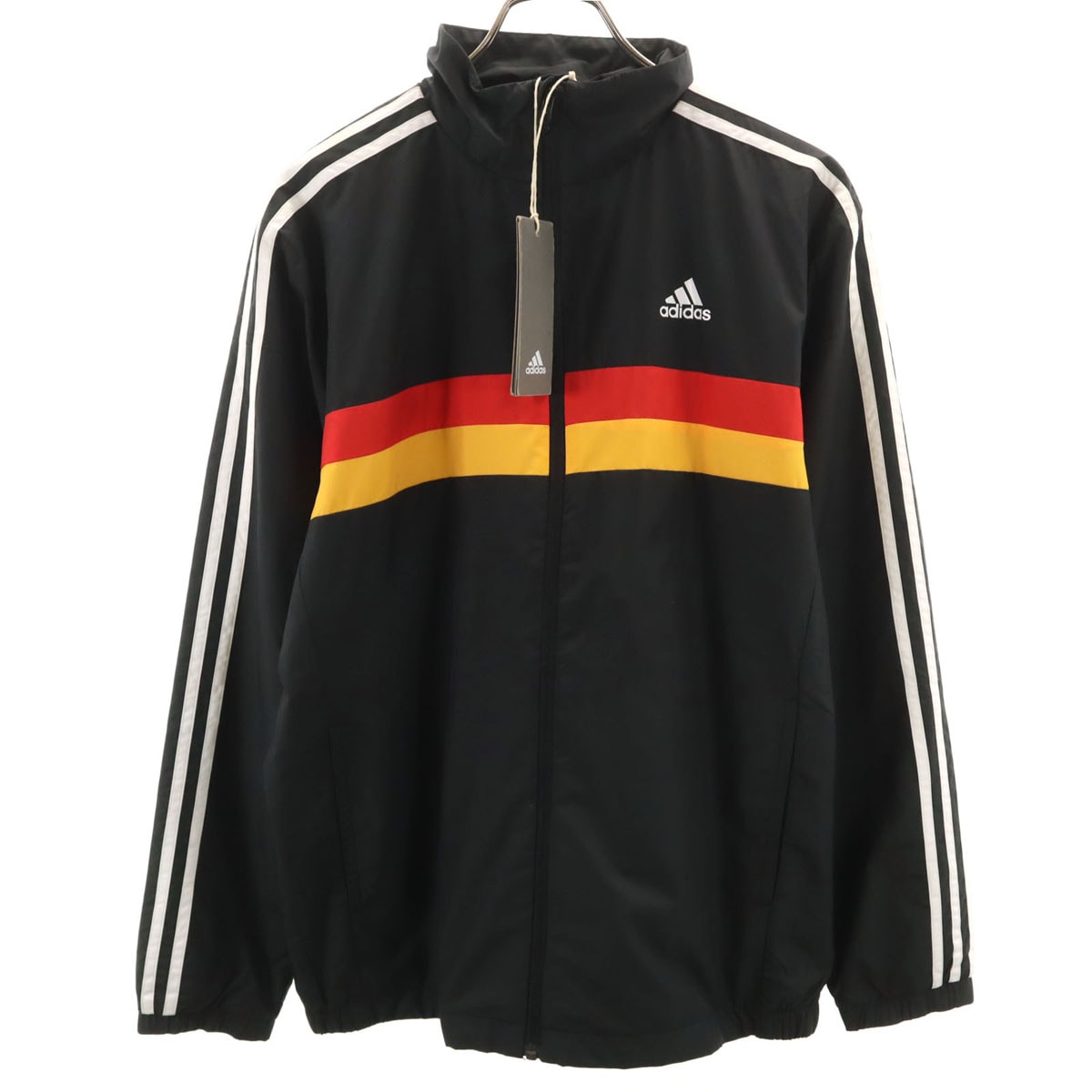 adidas アディダス 未使用 ウインドブレーカー M ブラック タグ付き 裏トリコット