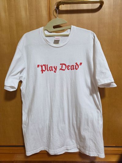 Supreme Play Dead Tee "White"