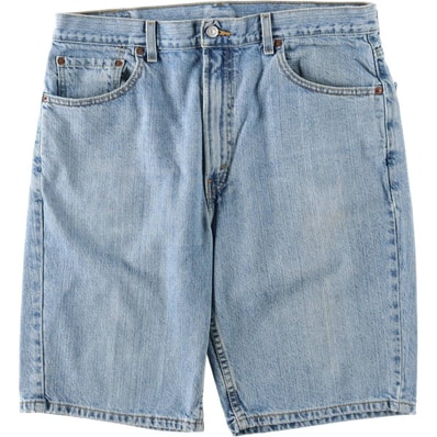古着 00年代 リーバイス Levi's 505 REGULAR FIT デニムショーツ ハーフパンツ ジョーツ メンズw37相当/eaa647693