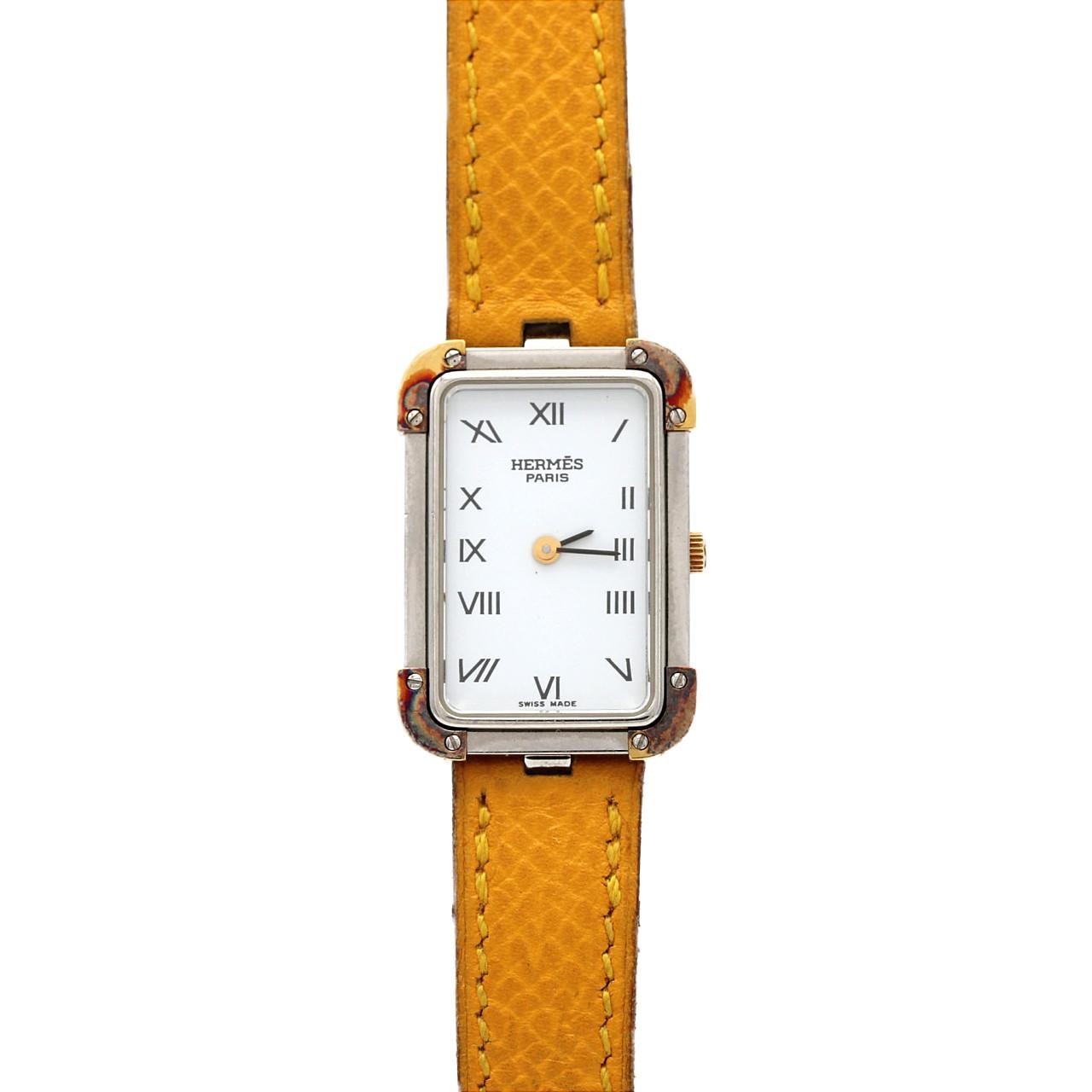 【ノーメンテナンス還元価格】エルメス クロアジュール コンビ CR1.240 SSxGP クォーツ