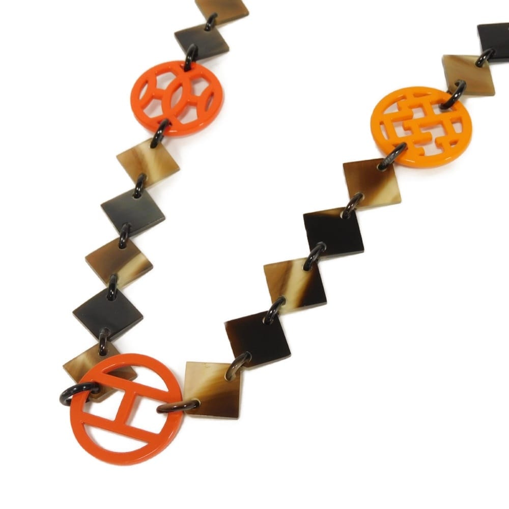 HERMES アヴァ ネックレス バッファローホーン