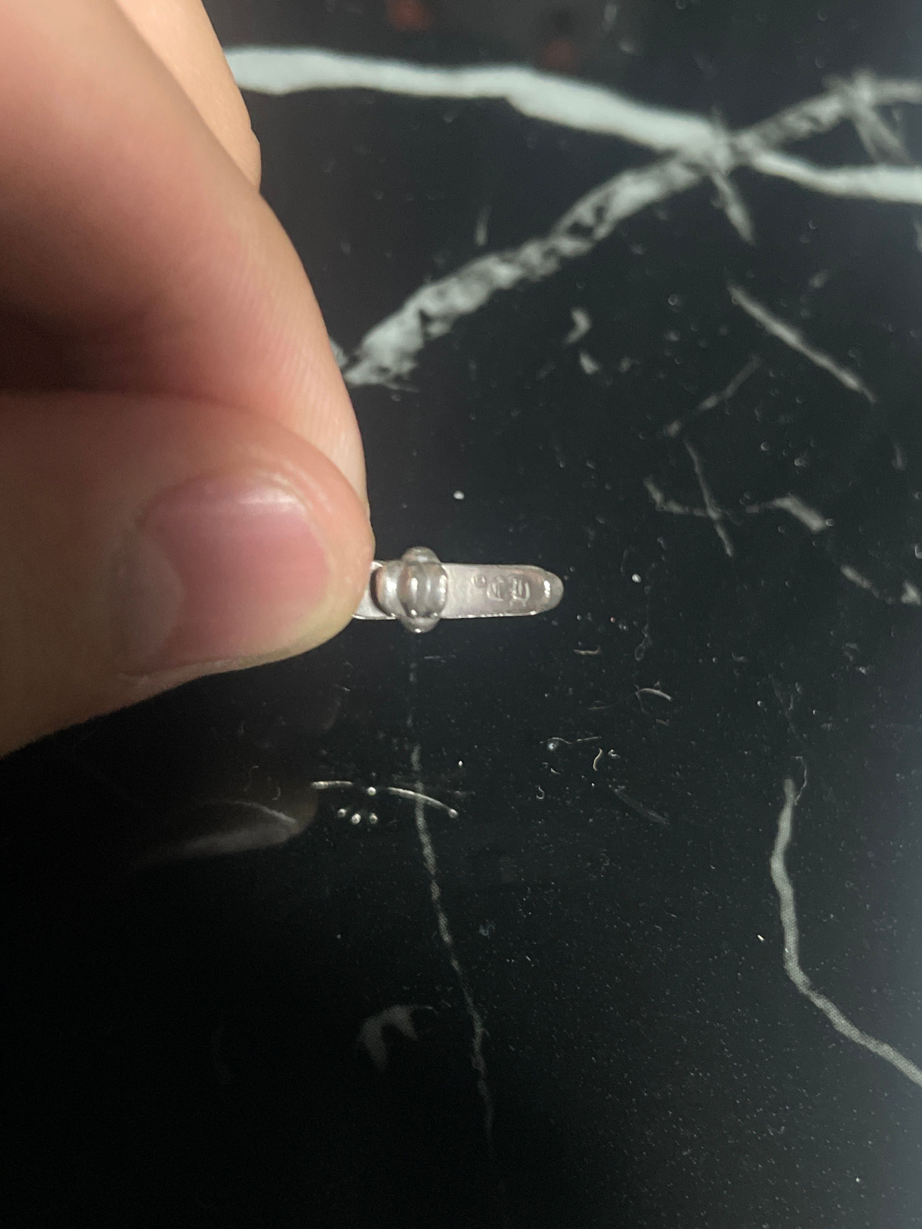 Chrome Hearts CH Cross Baby Fat Charm "Silver"