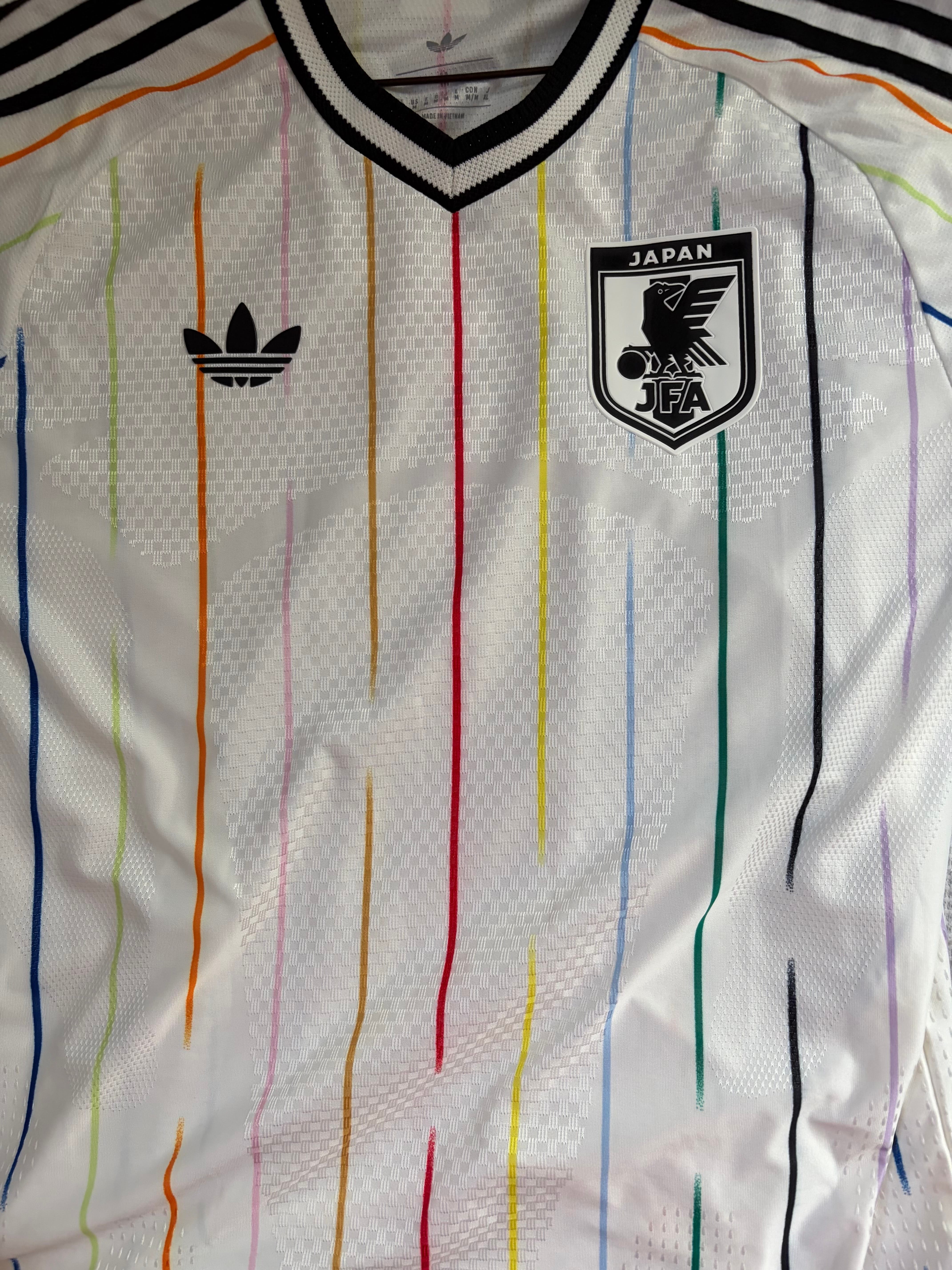adidas Japan National Team 2026 Away Authentic Jersey "OffWhite/Black"