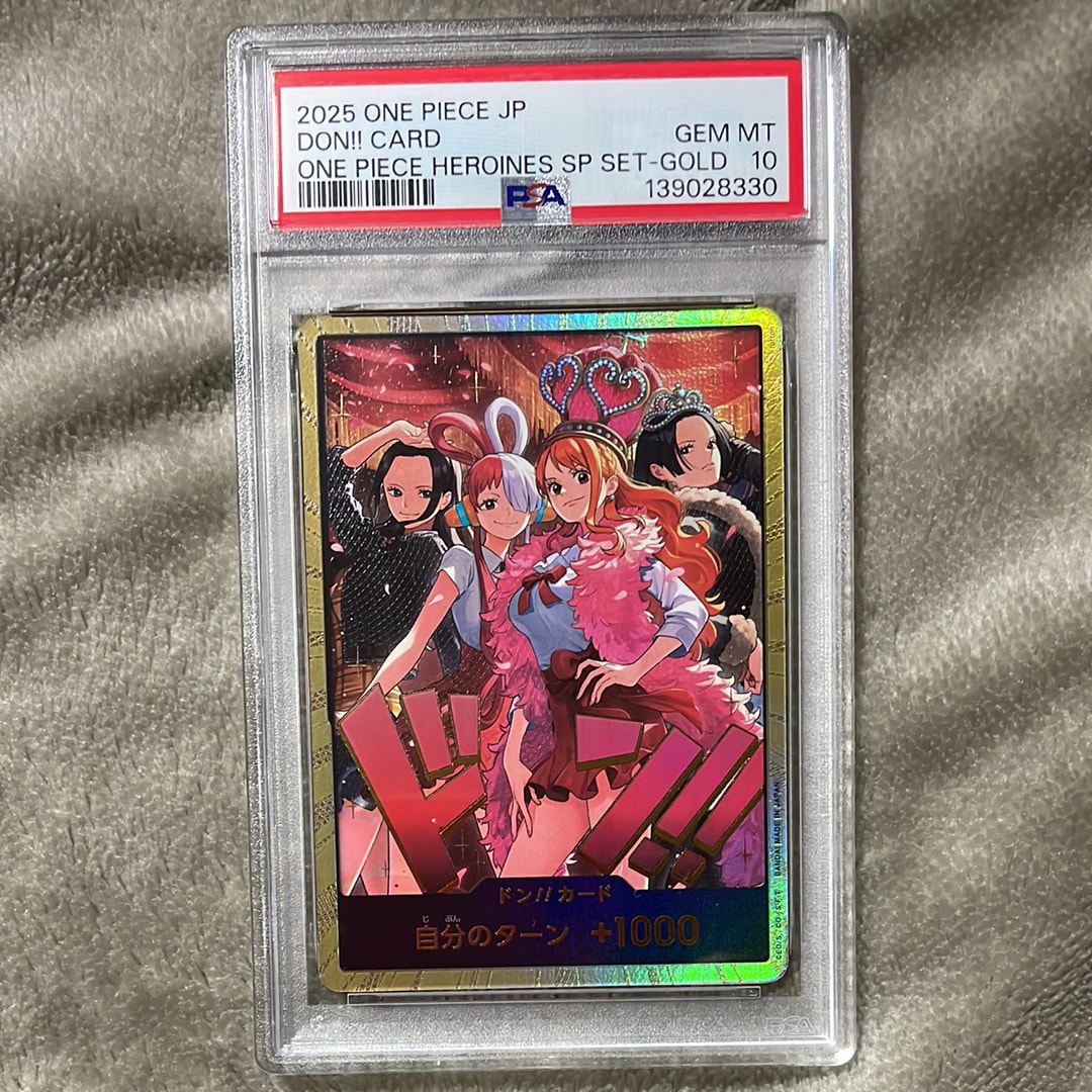 ドン!!カード : ロビン&ウタ&ナミ&ハンコック スーパーパラレル [開封済み](エクストラブースター「ワンピース ヒロインズエディション スペシャルセット」)