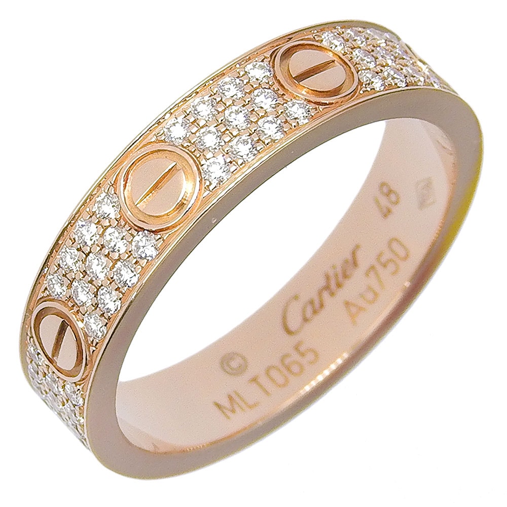Cartier Love Wedding Band, Diamond-Paved