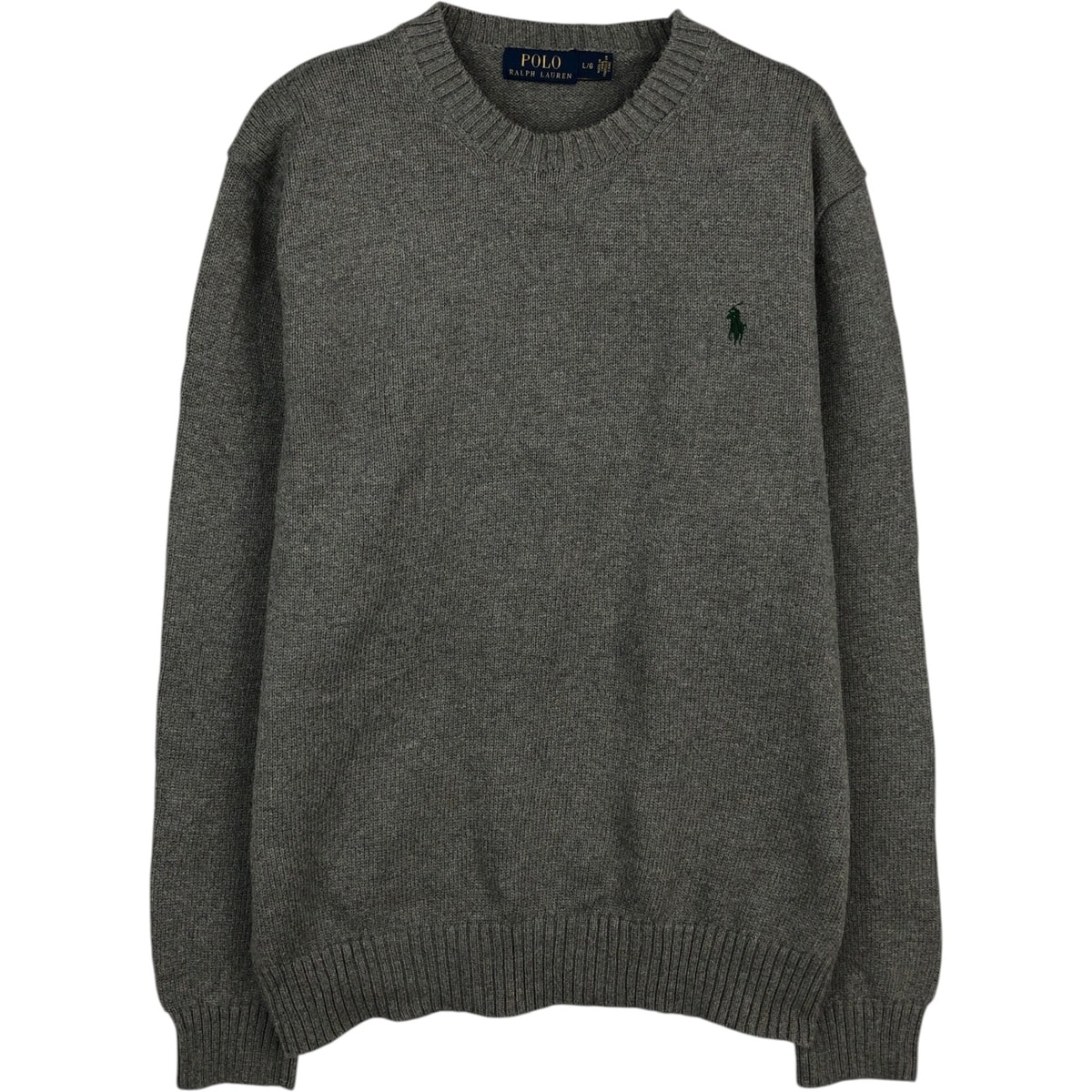 古着 ラルフローレン Ralph Lauren POLO RALPH LAUREN コットンニットセーター メンズL相当/eaa627421