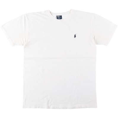 古着 ラルフローレン Ralph Lauren POLO by Ralph Lauren 半袖 ワンポイントロゴTシャツ メンズS相当/eaa642009