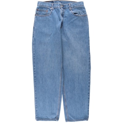 古着 00年代 リーバイス Levi's 550 LOOSE FIT TAPERED LEG テーパードデニムパンツ メンズw32相当/eaa663175