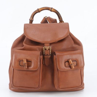 ■美品 グッチ バンブーオールド 003 58 0016 リュックサック