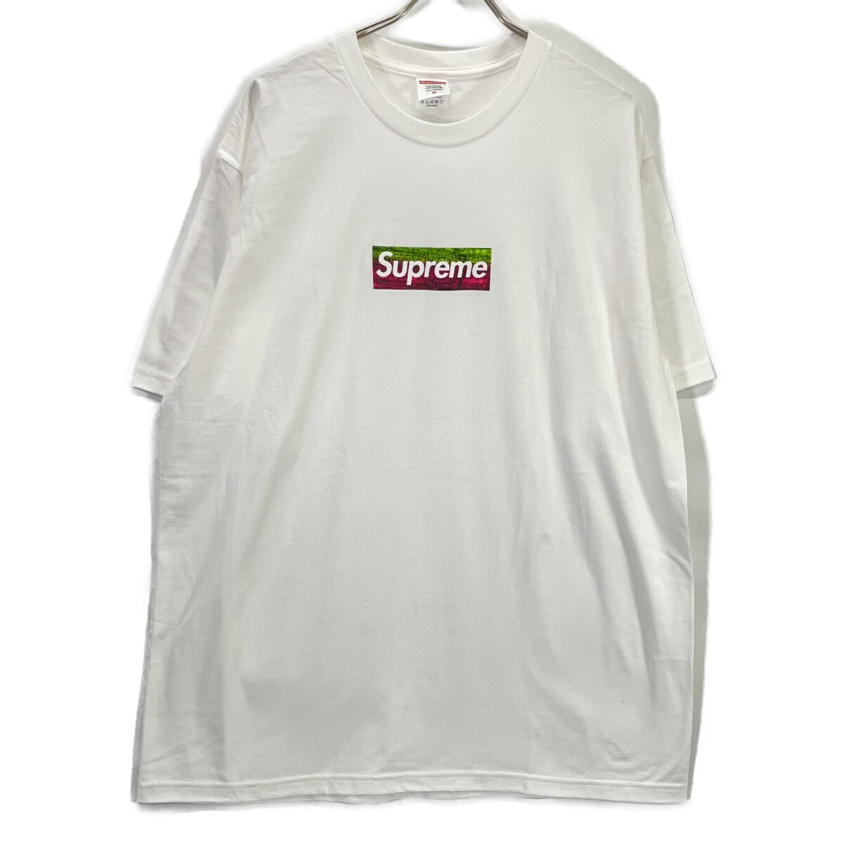 シュプリーム ホワイト Los Angeles Fire Relief Box Logo Tee XL