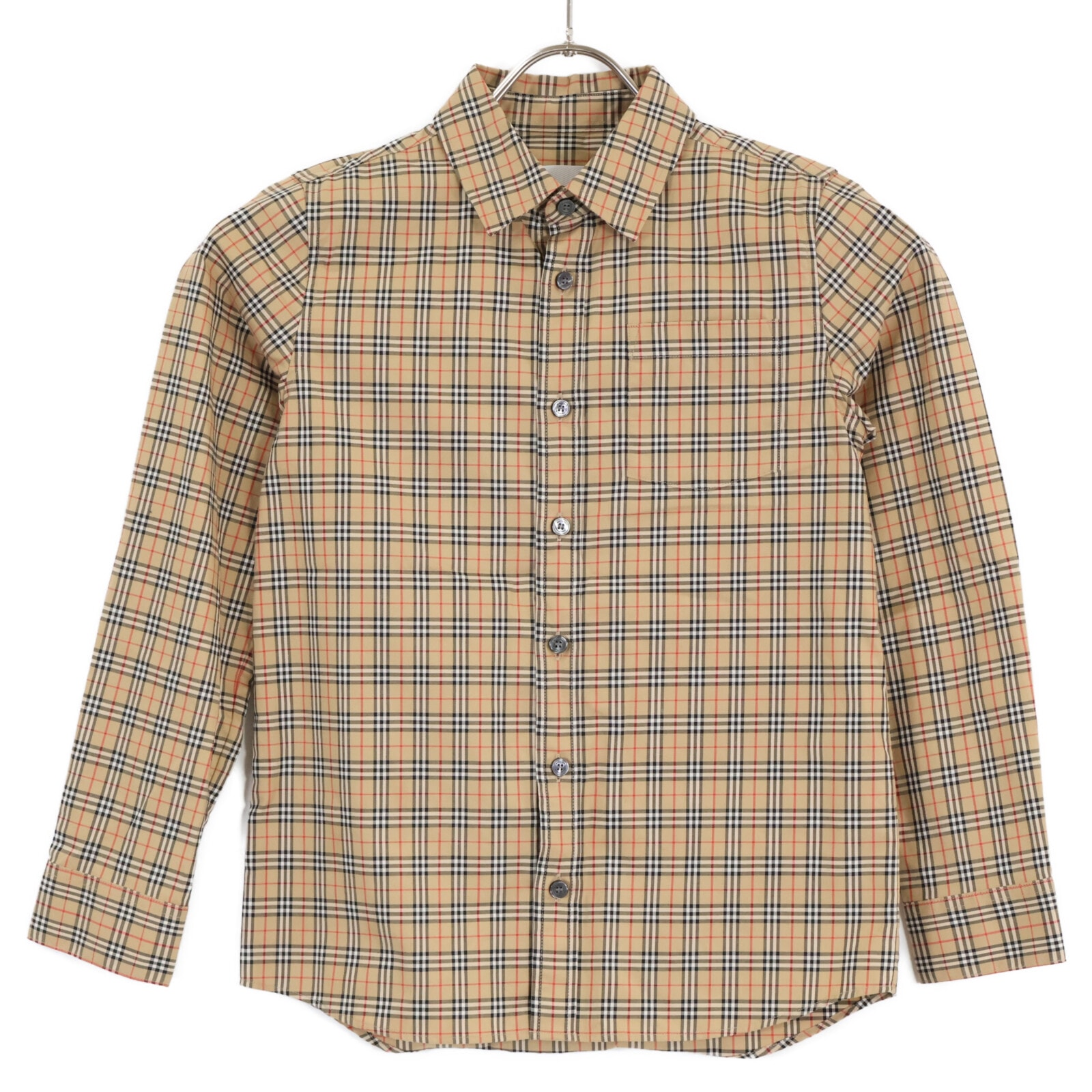 バーバリー 【美品/国内正規】8042957 ノヴァチェック 長袖シャツ/ 8Y