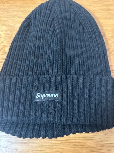 Supreme Overdyed Beanie "Black" (24SS)