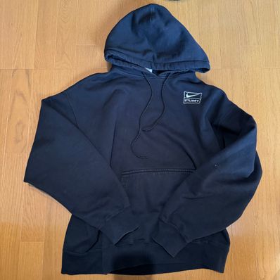 Stussy × Nike NRG Washed Hoodie (US Size) "Black" DN4028-010