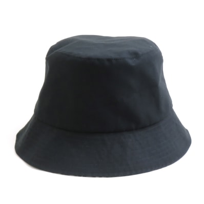 クリスチャンディオール Christian Dior ハット バケツハット リバーシブル ポリエステル/コットン ブラック ユニセックス【中古】 55814k