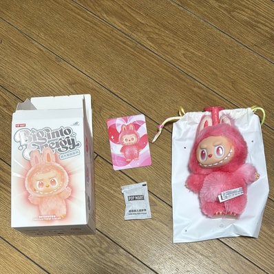 POP MART THE MONSTERS (LABUBU) Big into Energy Series Plush Pendant LOVE